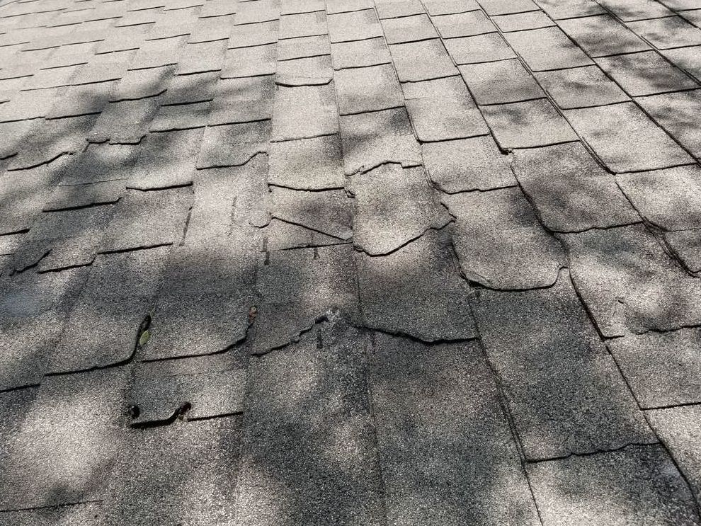 Shingle repair in Montrose, TX (illustrative)